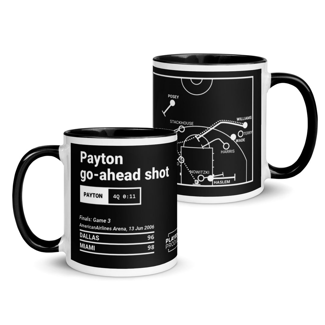 Miami Heat Greatest Plays Mug: Payton go-ahead shot (2006)