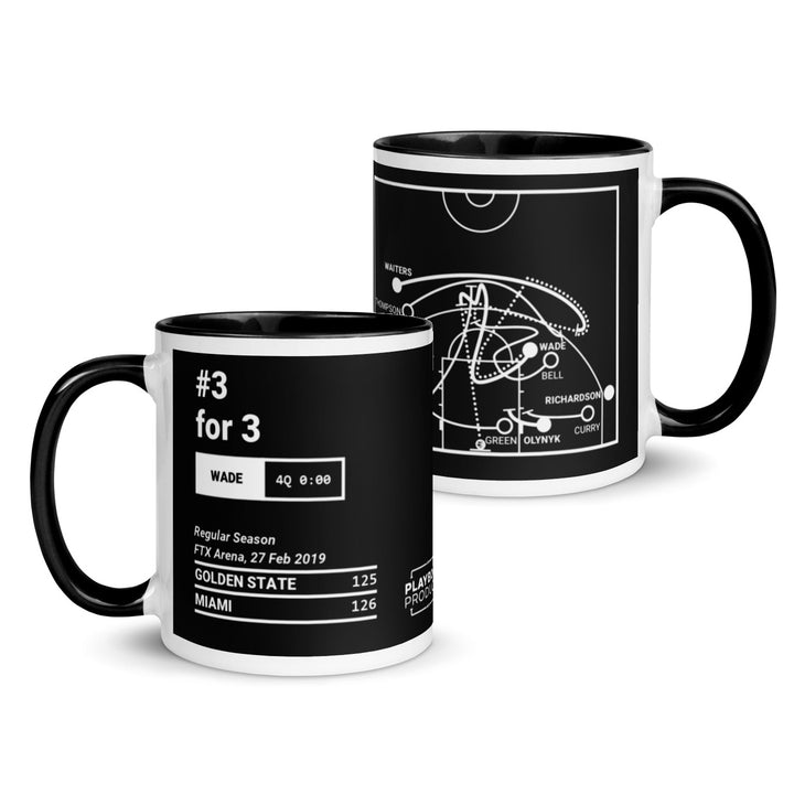 Miami Heat Greatest Plays Mug: #3 for 3 (2019)