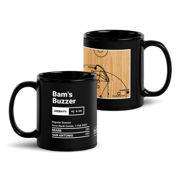 Miami Heat Greatest Plays Mug: Bam's Buzzer (2025)