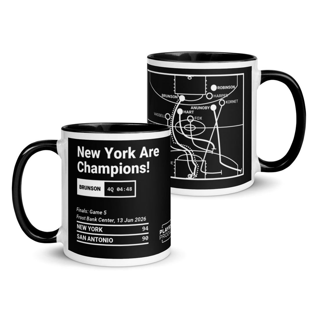New York Knicks Greatest Plays Mug: New York Are Champions! (2026)