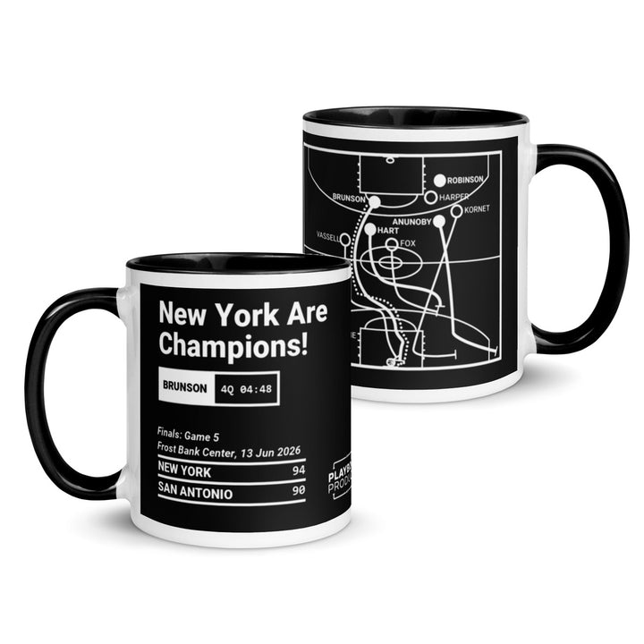 New York Knicks Greatest Plays Mug: New York Are Champions! (2026)
