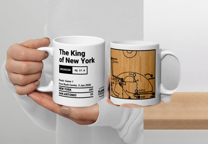 New York Knicks Greatest Plays Mug: The King of New York (2026)