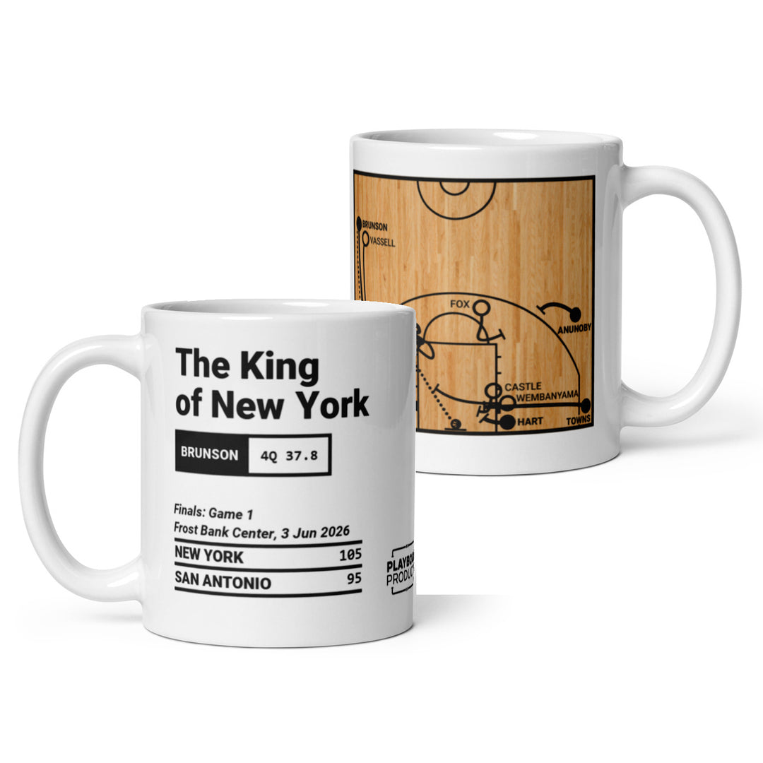 New York Knicks Greatest Plays Mug: The King of New York (2026)