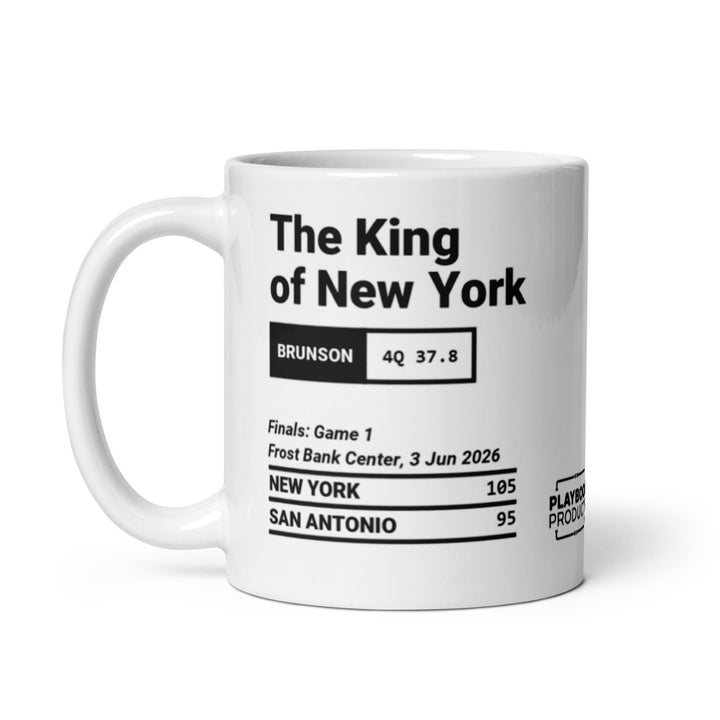 New York Knicks Greatest Plays Mug: The King of New York (2026)