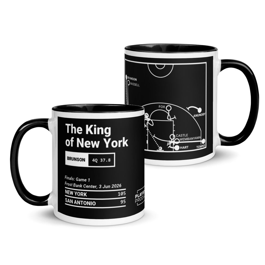 New York Knicks Greatest Plays Mug: The King of New York (2026)