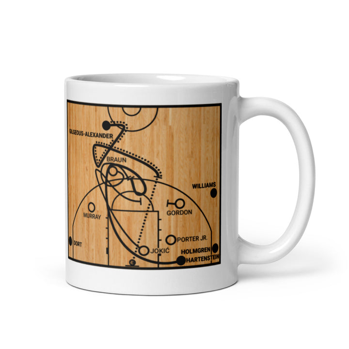 Oklahoma City Thunder Greatest Plays Mug: The MVP (2025)