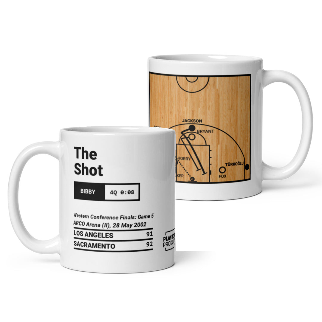 Sacramento Kings Greatest Plays Mug: The Shot (2002)