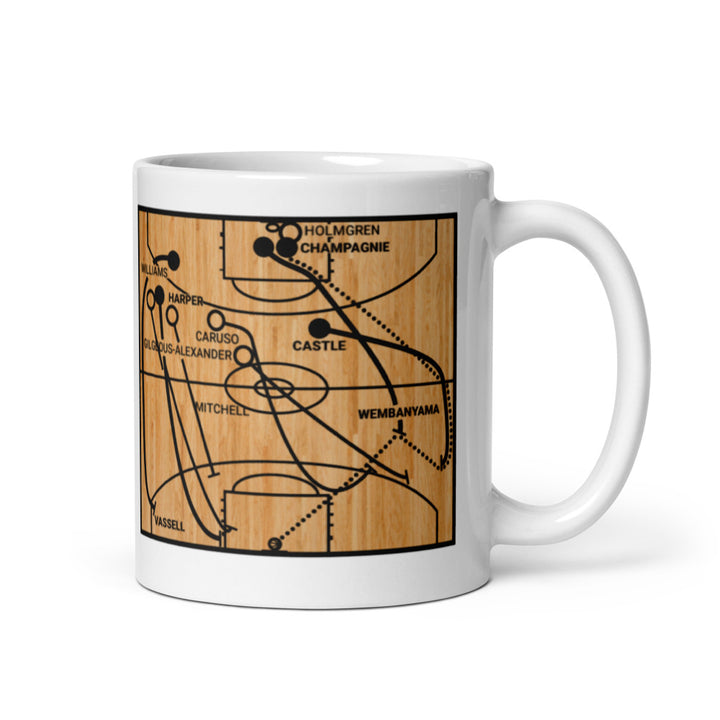 San Antonio Spurs Greatest Plays Mug: Wemby's  Logo 3 (2026)