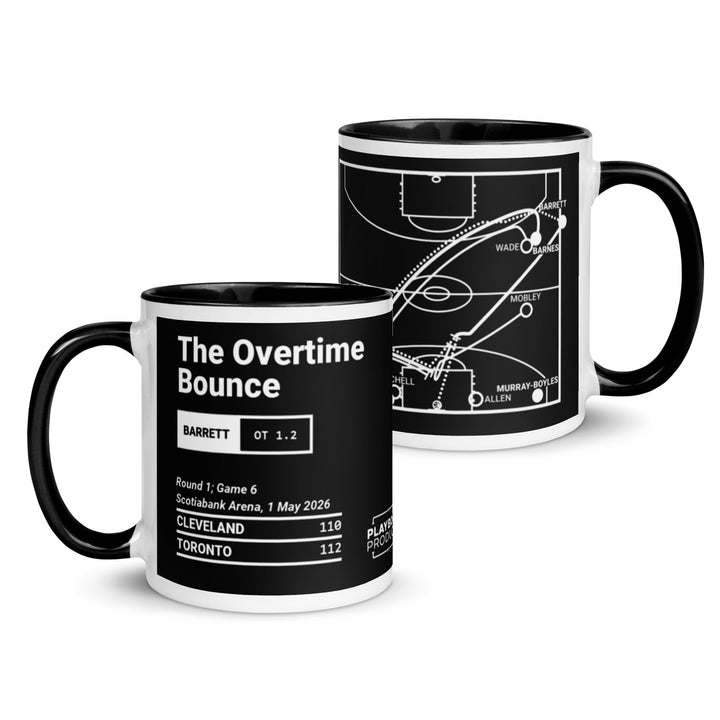 Toronto Raptors Greatest Plays Mug: The Overtime Bounce (2026)
