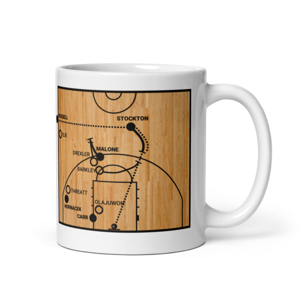 Utah Jazz Greatest Plays Mug: The Shot (1997)