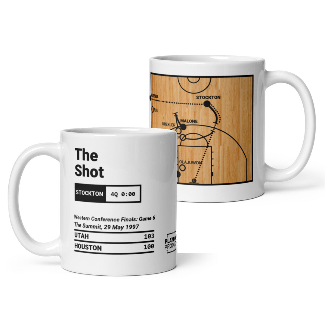 Utah Jazz Greatest Plays Mug: The Shot (1997)