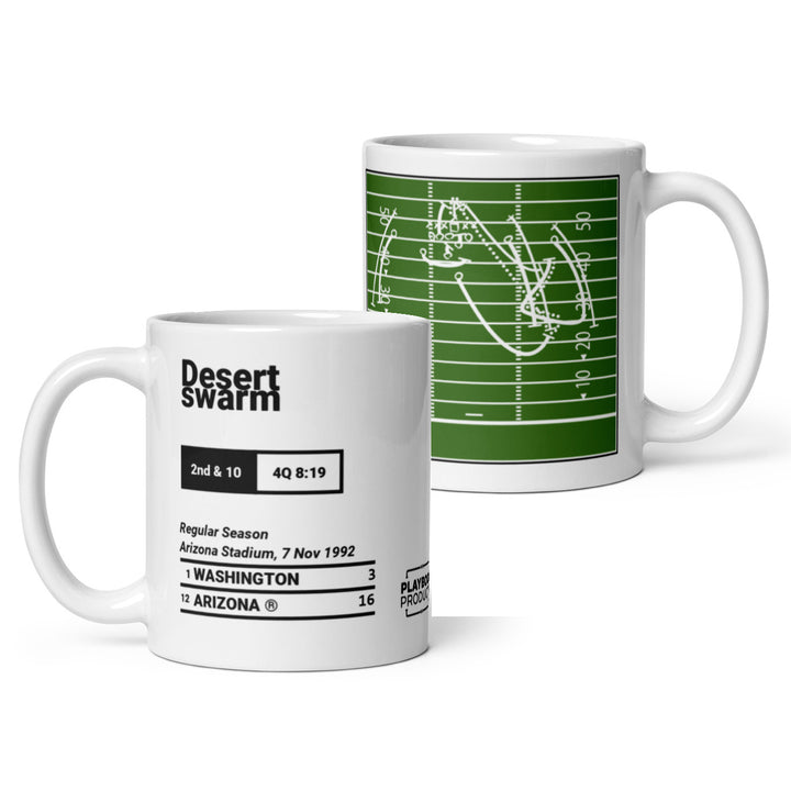 Arizona Football Greatest Plays Mug: Desert swarm (1992)