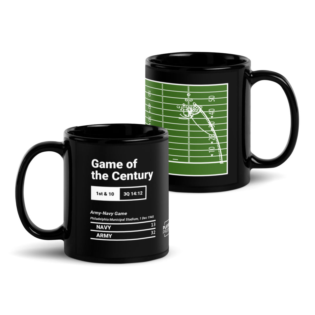 Greatest Army Football Plays Mug: Game of the Century (1945)