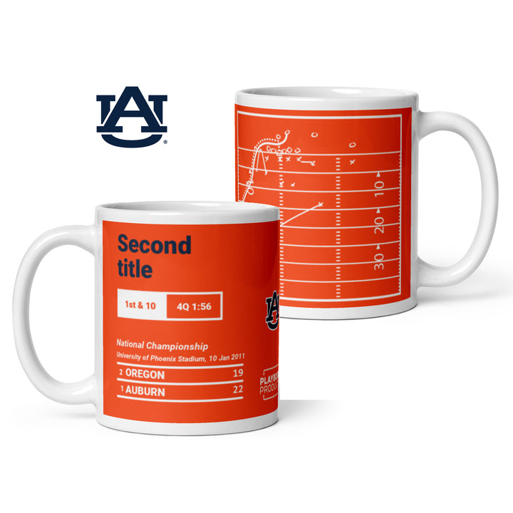 Auburn Football Greatest Plays Mug: Second title (2011)