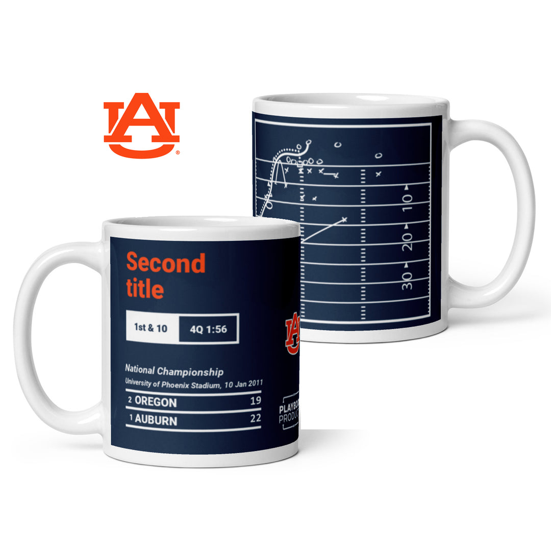 Auburn Football Greatest Plays Mug: Second title (2011)