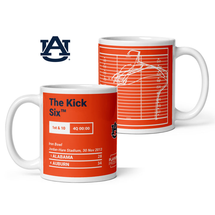 Auburn Football Greatest Plays Mug: The Kick Six™ (2013)