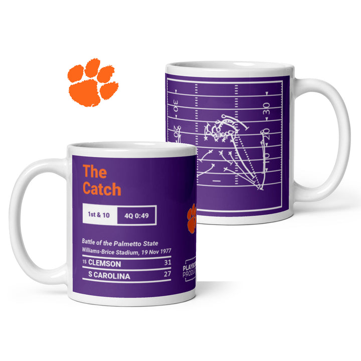 Clemson Football Greatest Plays Mug: The Catch (1977)