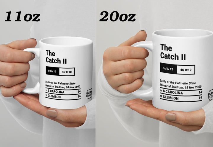 Greatest Clemson Football Plays Mug: The Catch II (2000)