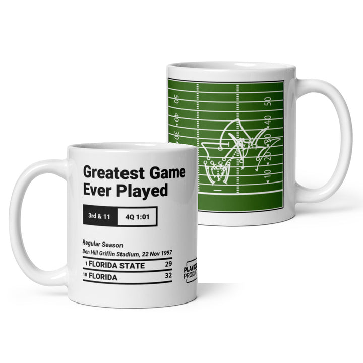 Greatest Florida Football Plays Mug: Greatest Game Ever Played (1997)