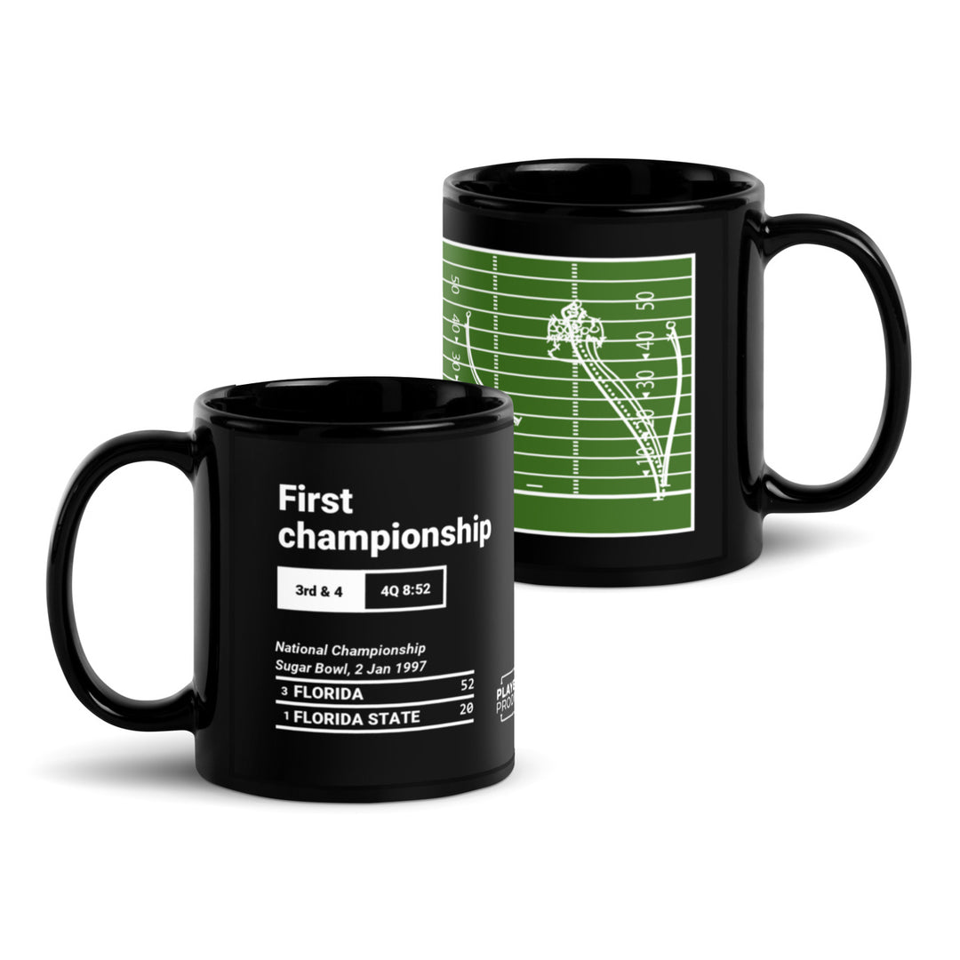 Greatest Florida Football Plays Mug: First championship (1997)