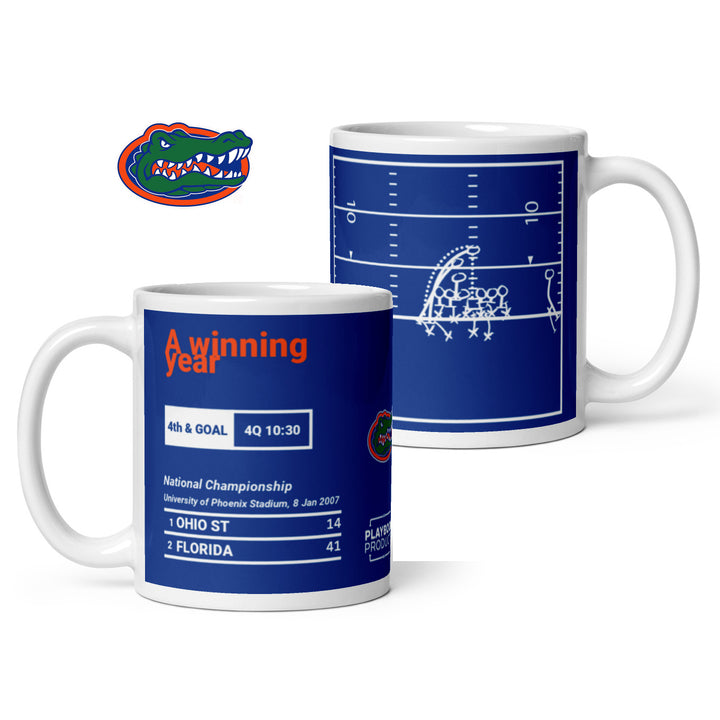 Florida Football Greatest Plays Mug: A winning year (2007)