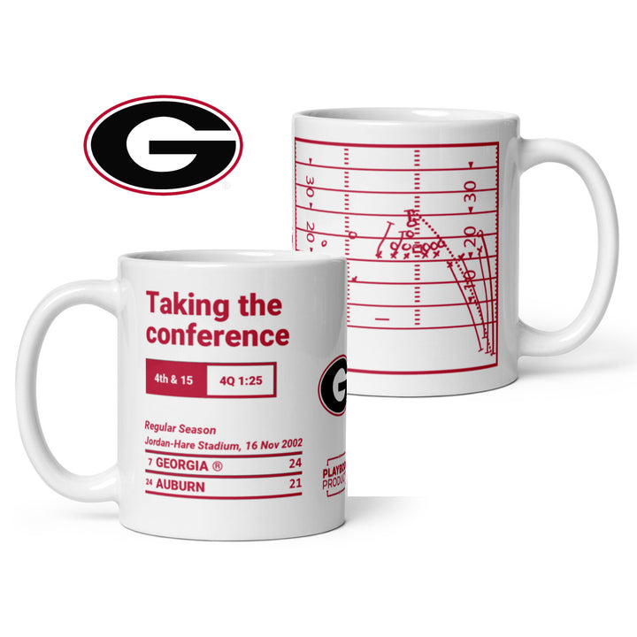 Georgia Football Greatest Plays Mug: Taking the conference (2002)