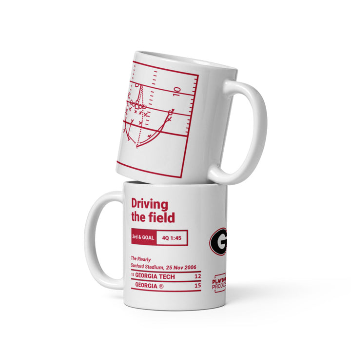 Georgia Football Greatest Plays Mug: Driving the field (2006)