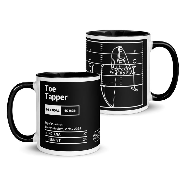 Indiana Football Greatest Plays Mug: Toe Tapper (2025)