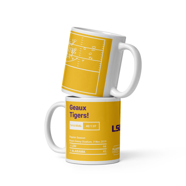 LSU Football Greatest Plays Mug: Geaux Tigers! (2019)