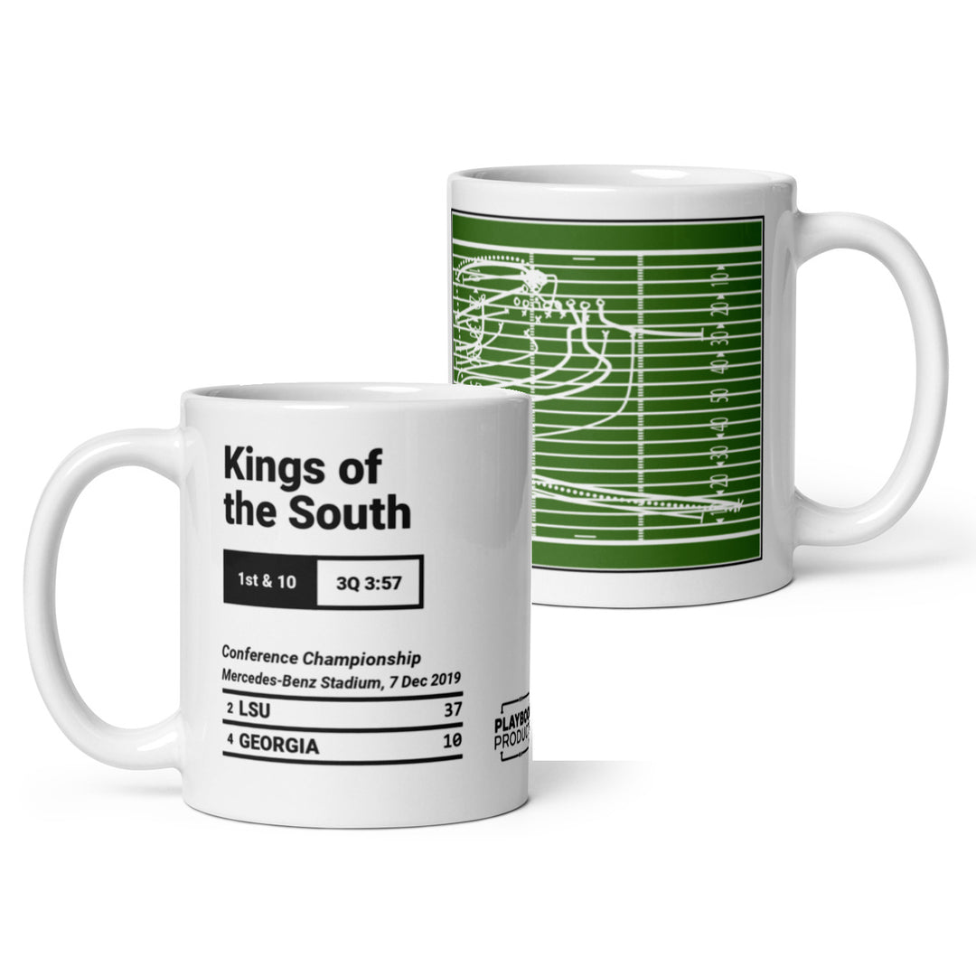 Greatest LSU Football Plays Mug: Kings of the South (2019)