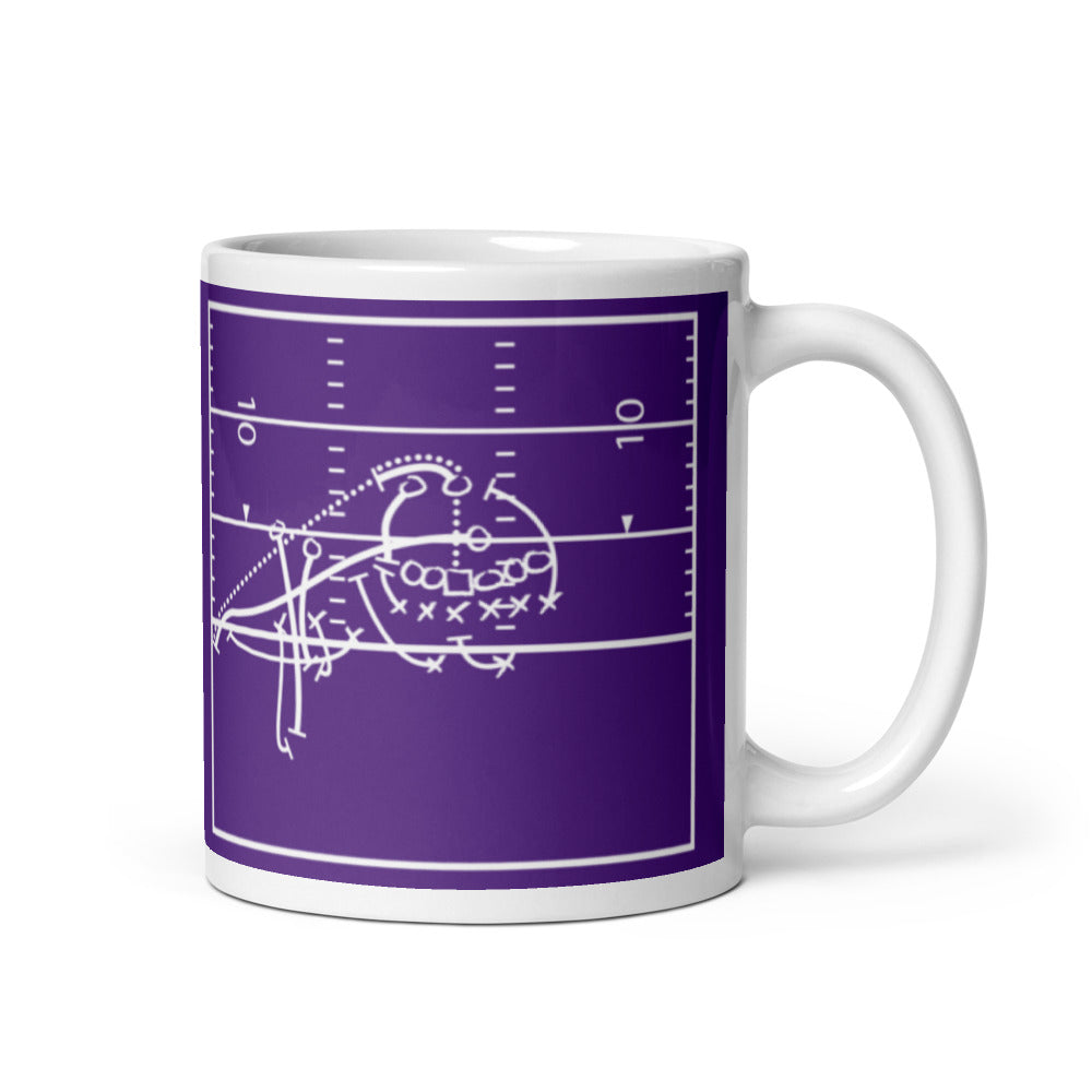 LSU Football Greatest Plays Mug: Down goes 'Bama (2022)