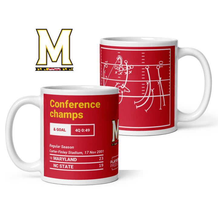 Maryland Football Greatest Plays Mug: Conference champs (2001)