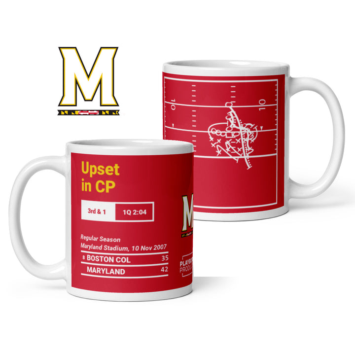 Maryland Football Greatest Plays Mug: Upset in CP (2007)