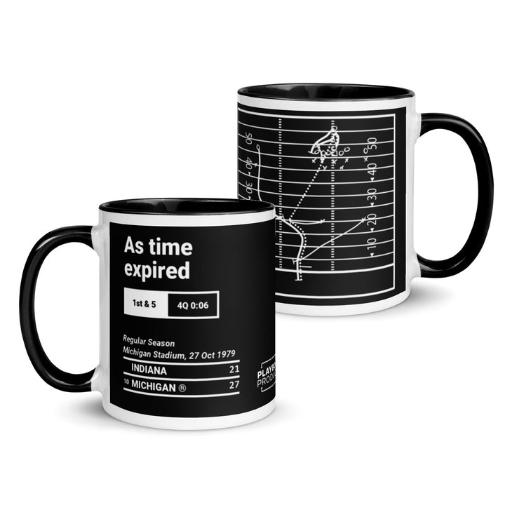 Michigan Football Greatest Plays Mug: As time expired (1979)