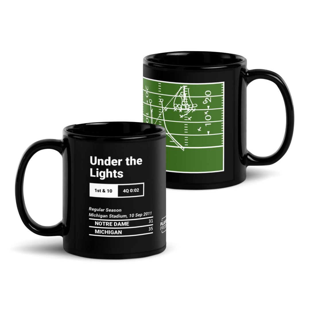 Greatest Michigan Football Plays Mug: Under the Lights (2011)