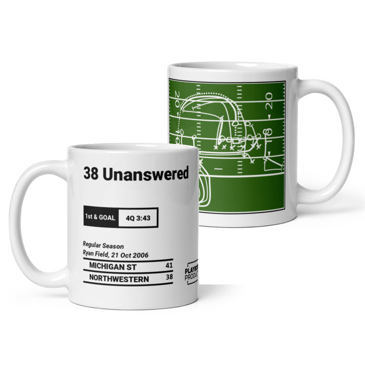 Greatest Michigan State Football Plays Mug: 38 Unanswered (2006)