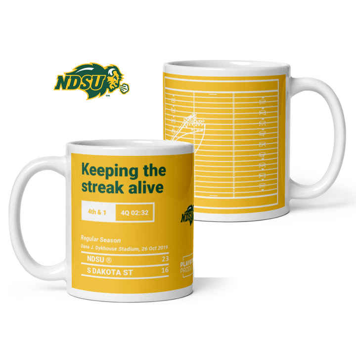 North Dakota State Football Greatest Plays Mug: Keeping the streak alive (2019)