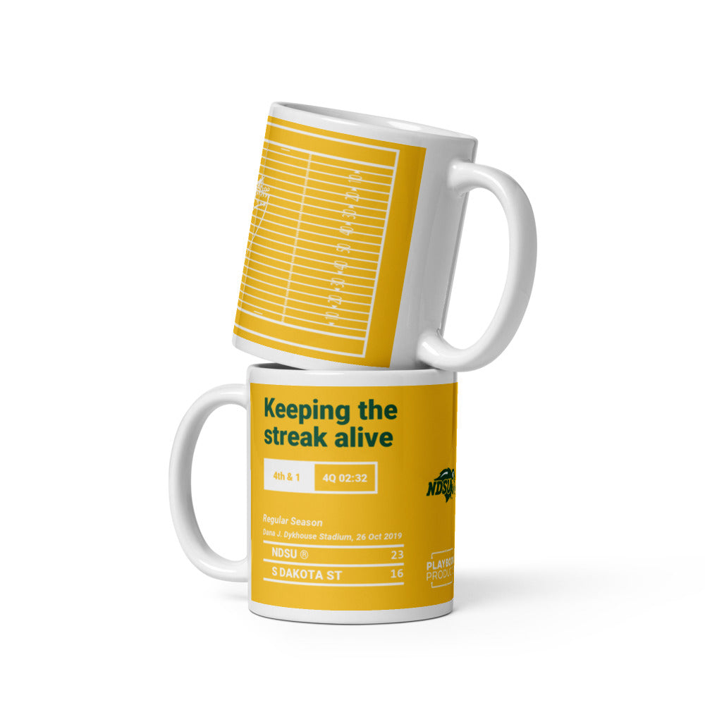 North Dakota State Football Greatest Plays Mug: Keeping the streak alive (2019)