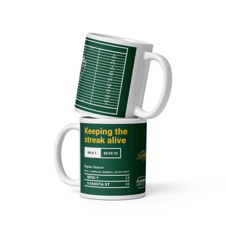 North Dakota State Football Greatest Plays Mug: Keeping the streak alive (2019)