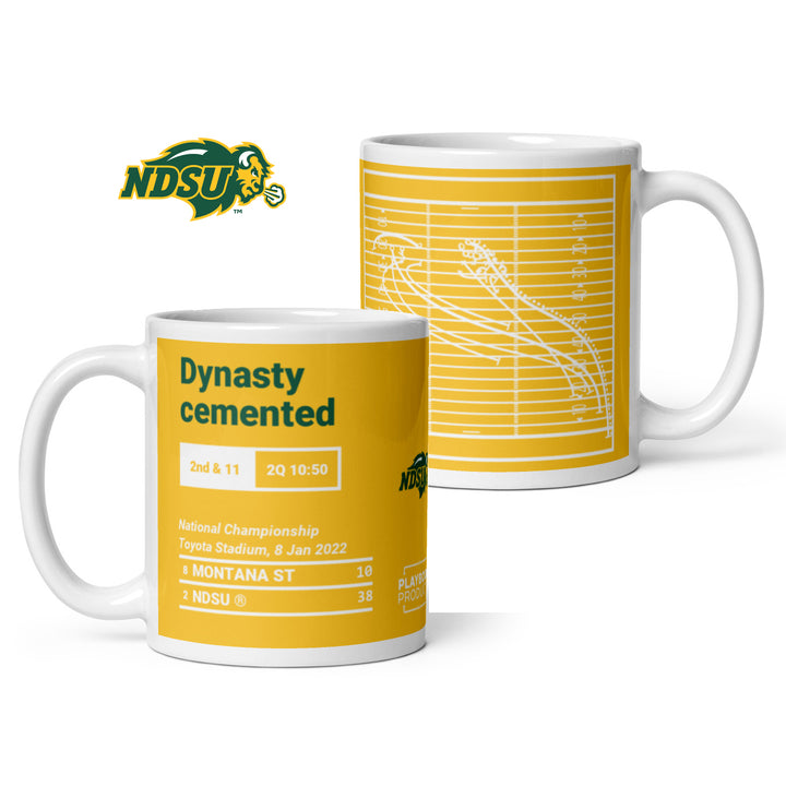 North Dakota State Football Greatest Plays Mug: Dynasty cemented (2022)