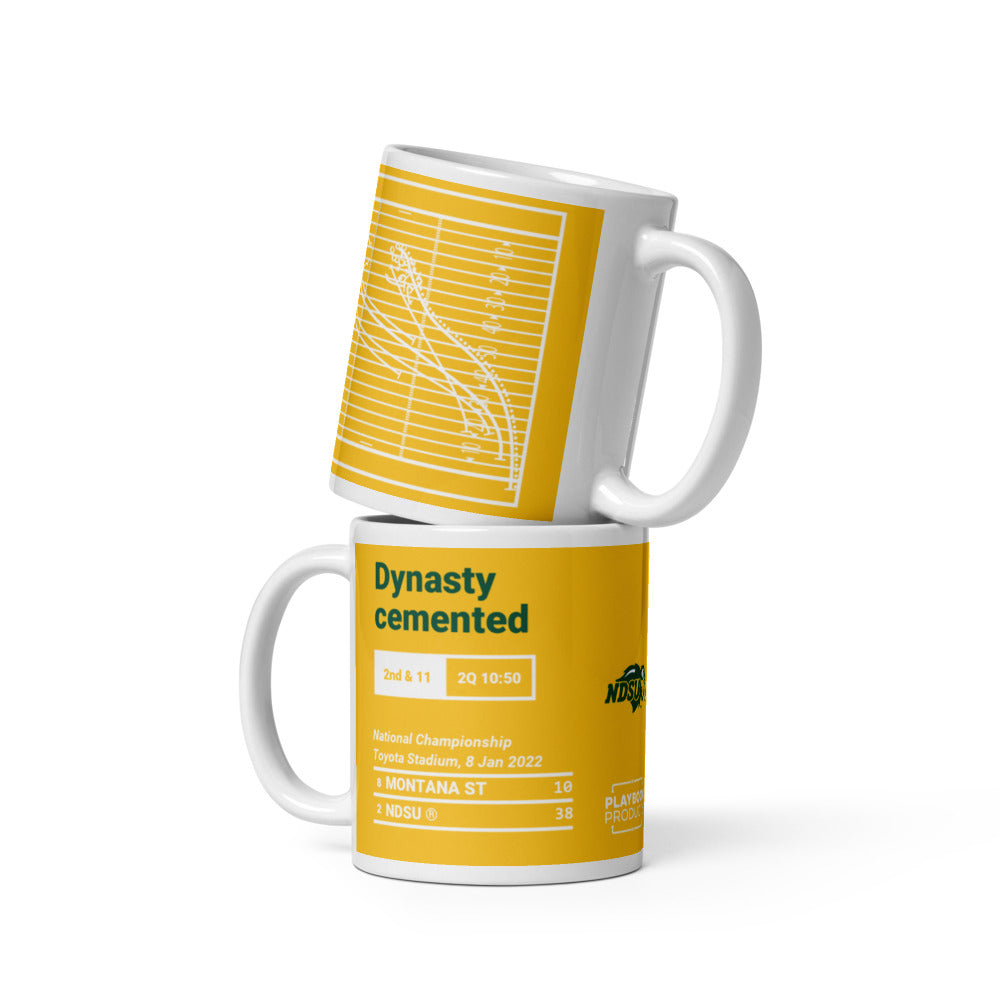 North Dakota State Football Greatest Plays Mug: Dynasty cemented (2022)