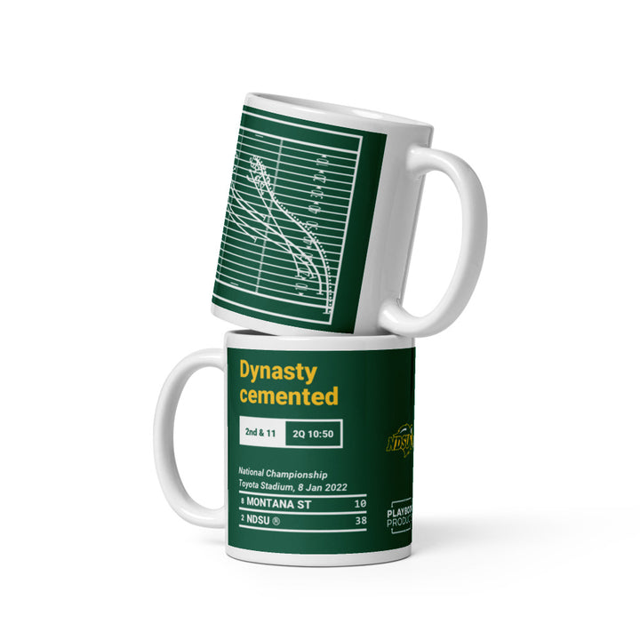 North Dakota State Football Greatest Plays Mug: Dynasty cemented (2022)