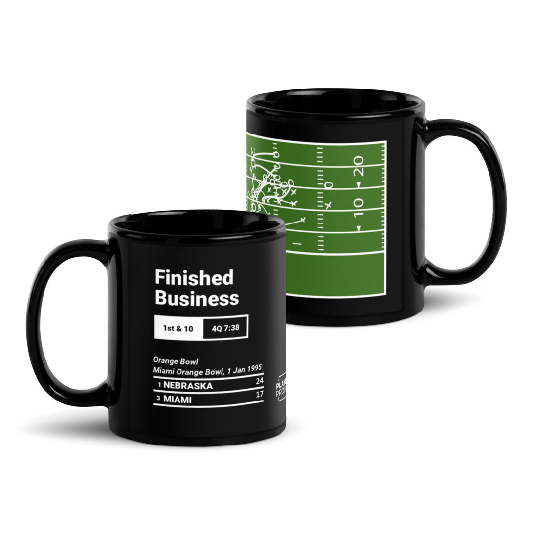 Greatest Nebraska Football Plays Mug: Finished Business (1995)