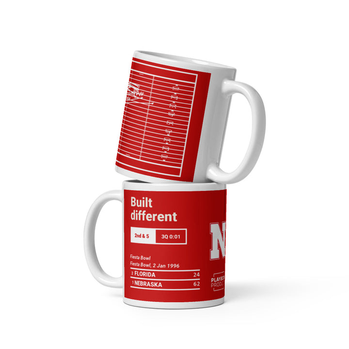 Nebraska Football Greatest Plays Mug: Built different (1996)