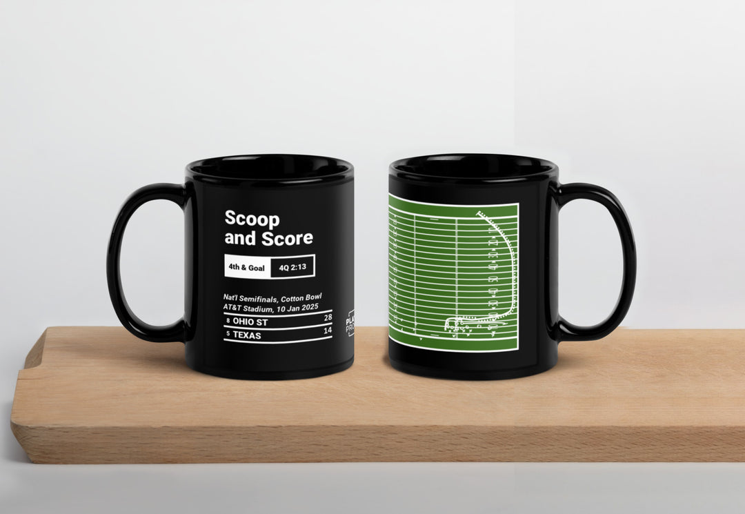 Ohio State Football Greatest Plays Mug: Scoop and Score (2025)