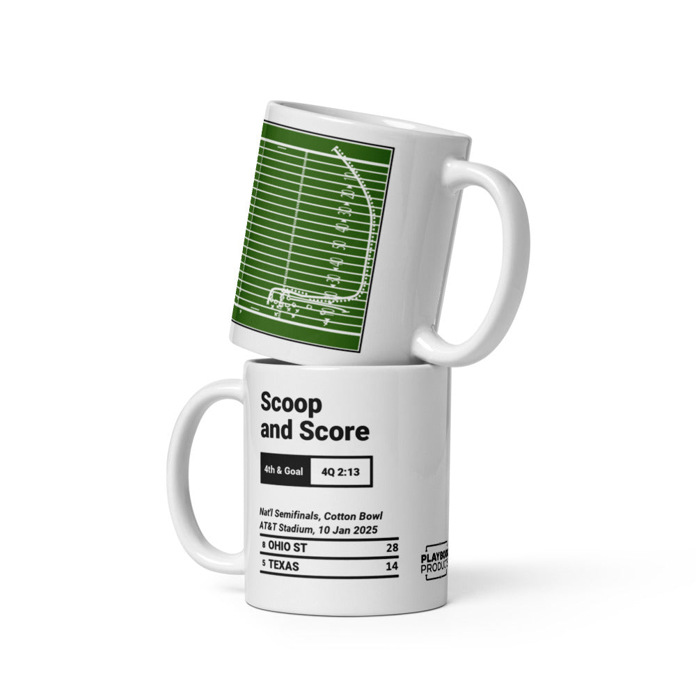 Ohio State Football Greatest Plays Mug: Scoop and Score (2025)