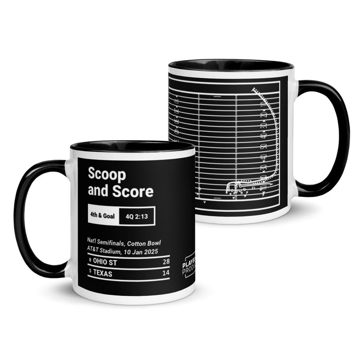 Ohio State Football Greatest Plays Mug: Scoop and Score (2025)