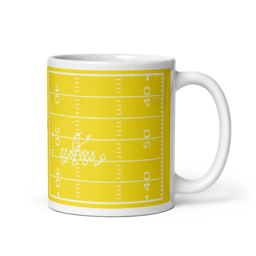 Oregon Football Greatest Plays Mug: Hold the Line (1989)