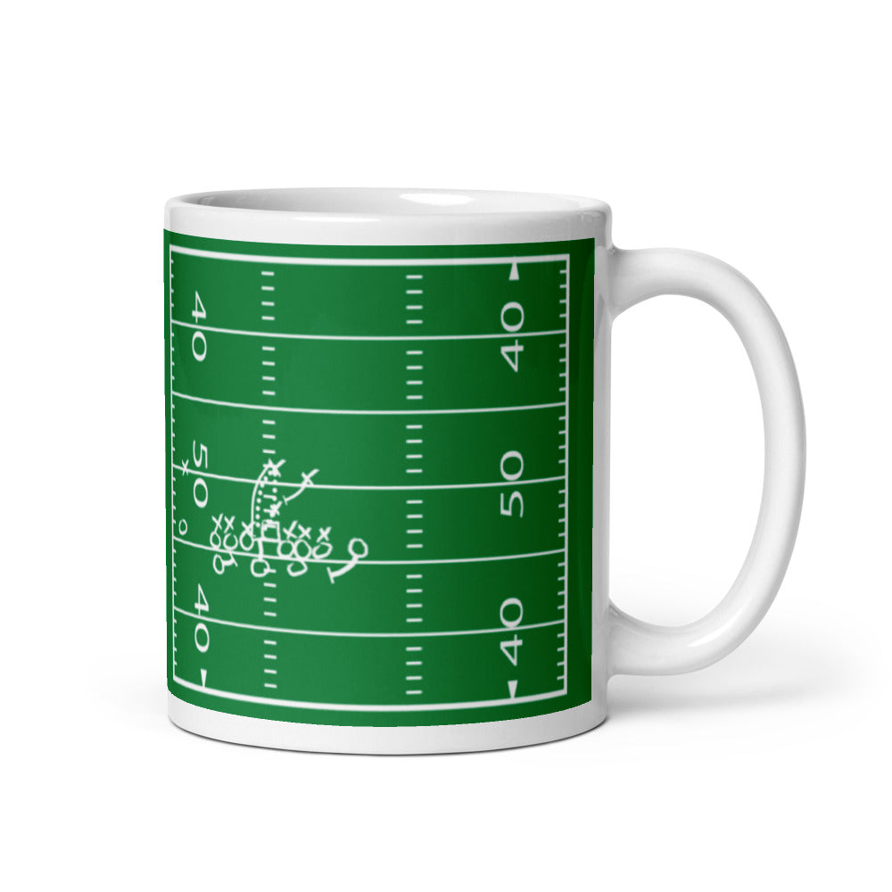 Oregon Football Greatest Plays Mug: Hold the Line (1989)