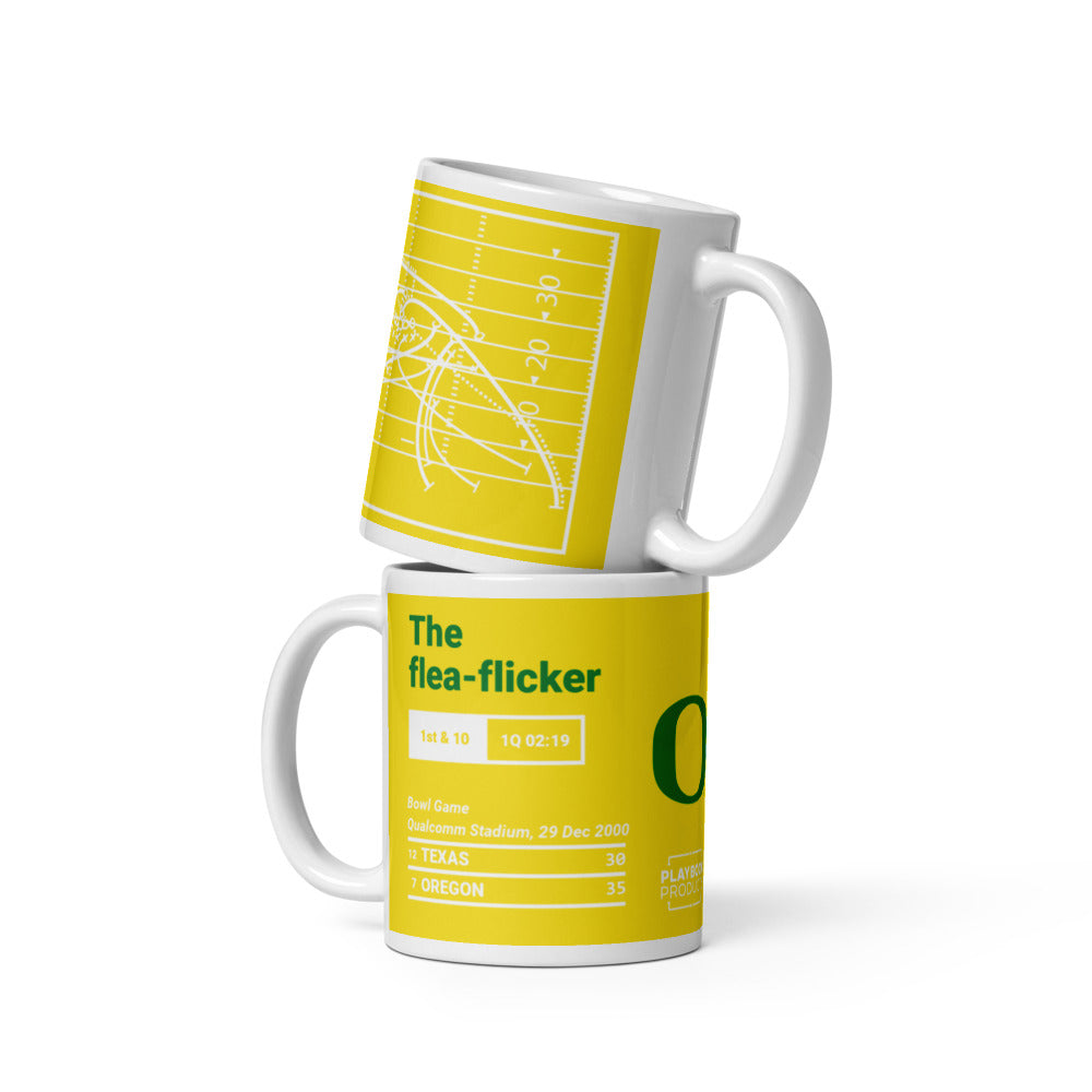 Oregon Football Greatest Plays Mug: The flea-flicker (2000)